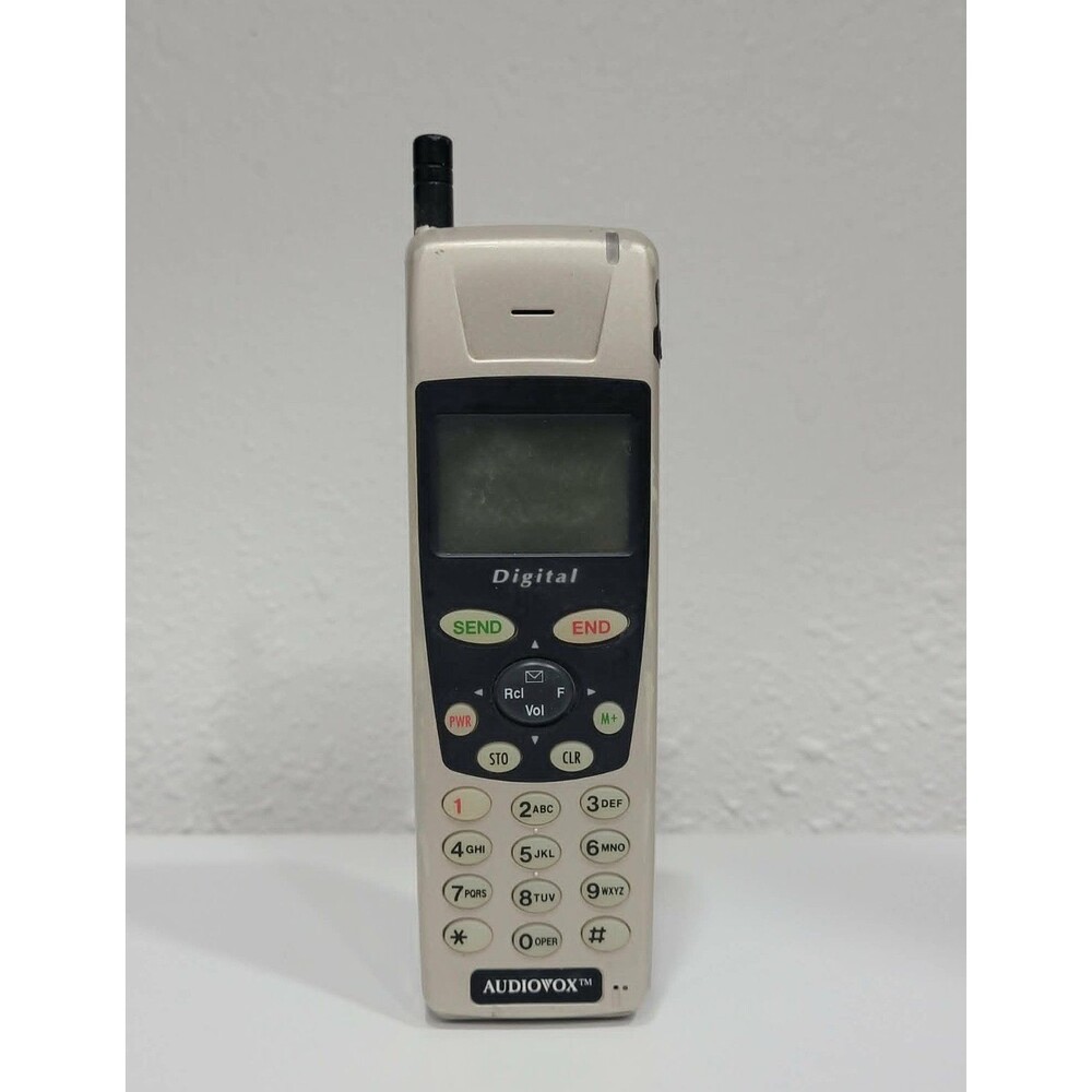 Vintage Y2K 2000 - AudioVox CDM 3000XL. Mobile Cell Phone - Untested